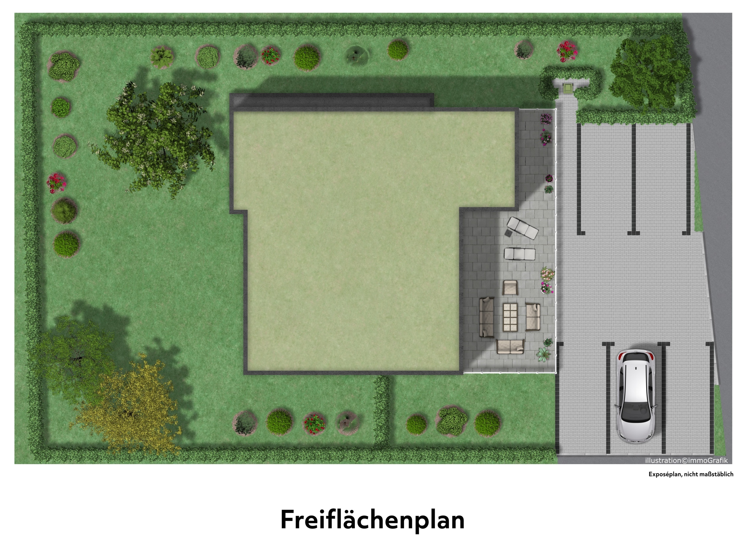 Freiflächenplan