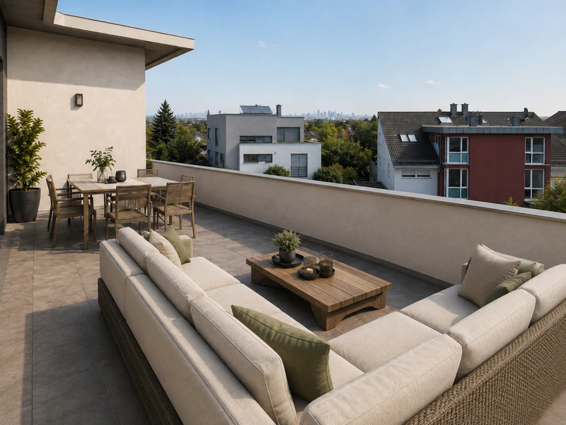Dachterrasse