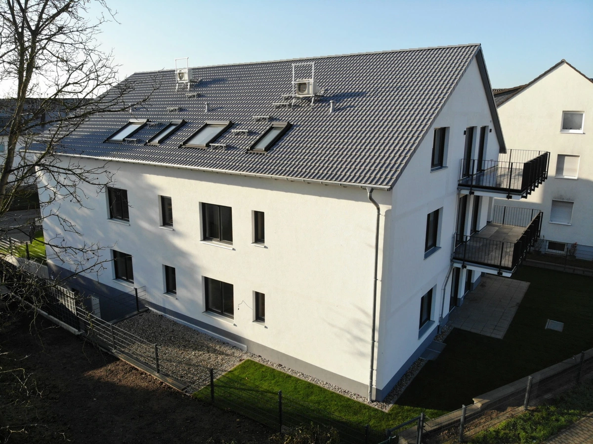 Wohnen am Feldrand · Außenansicht des Wohnhauses am Feldrand