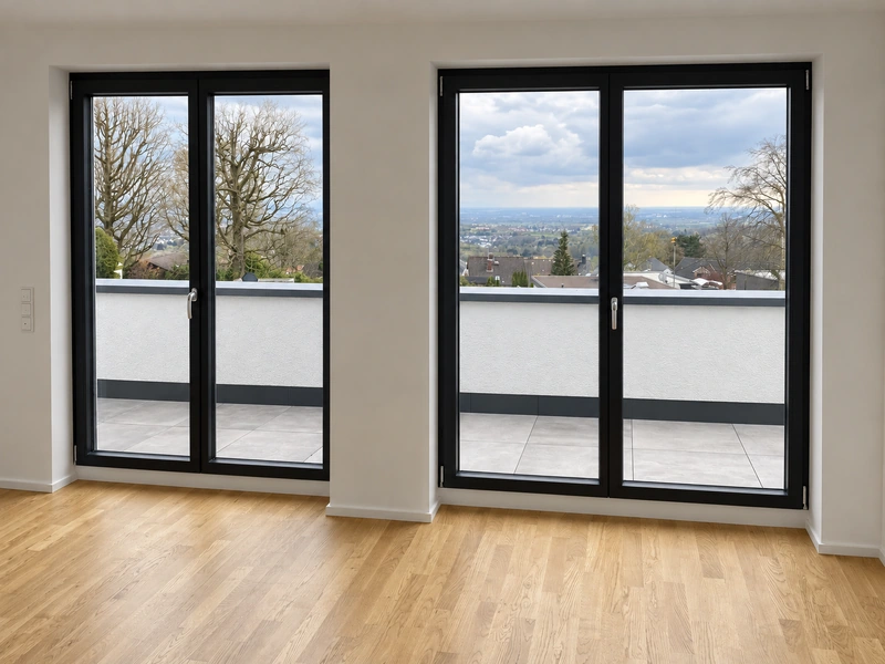 Wohnraum mit Zugang zum Balkon