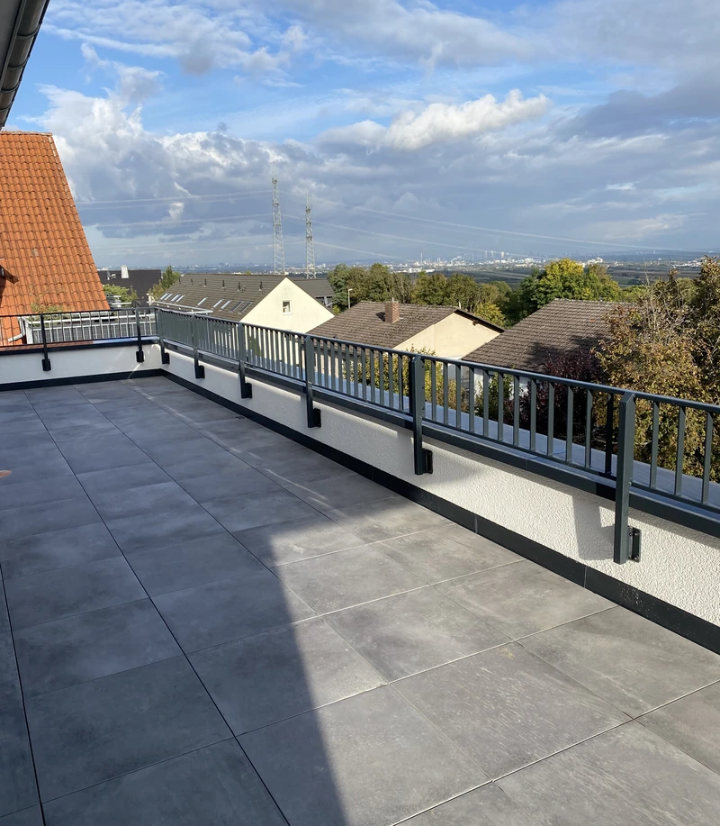 Dachterrasse mit Ausblick